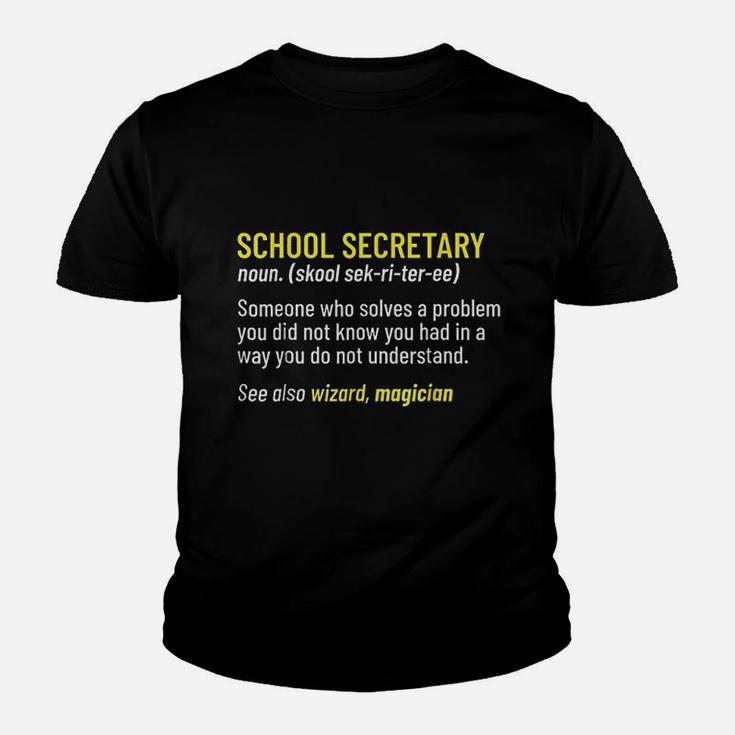 School Secretary Office Back To School Appreciation Kid T-Shirt