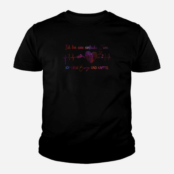 Schwarzes Kinder Tshirt Herren mit Neon-Textdesign, Stilvolles Modestück