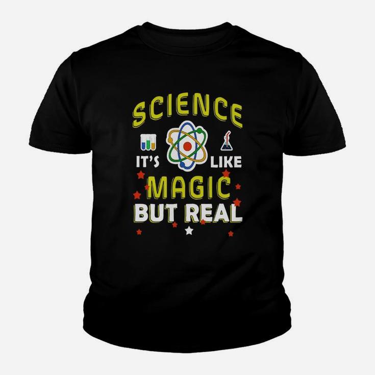 Science It's Like Magic But Real Funny Science Kid T-Shirt