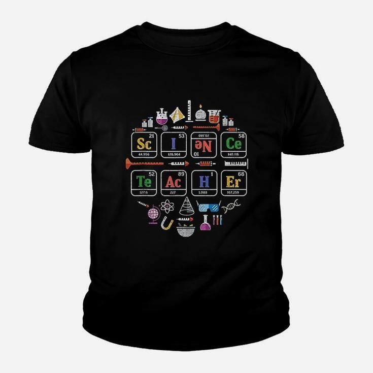 Science Teacher Periodic Table Chemistry Elements Kid T-Shirt