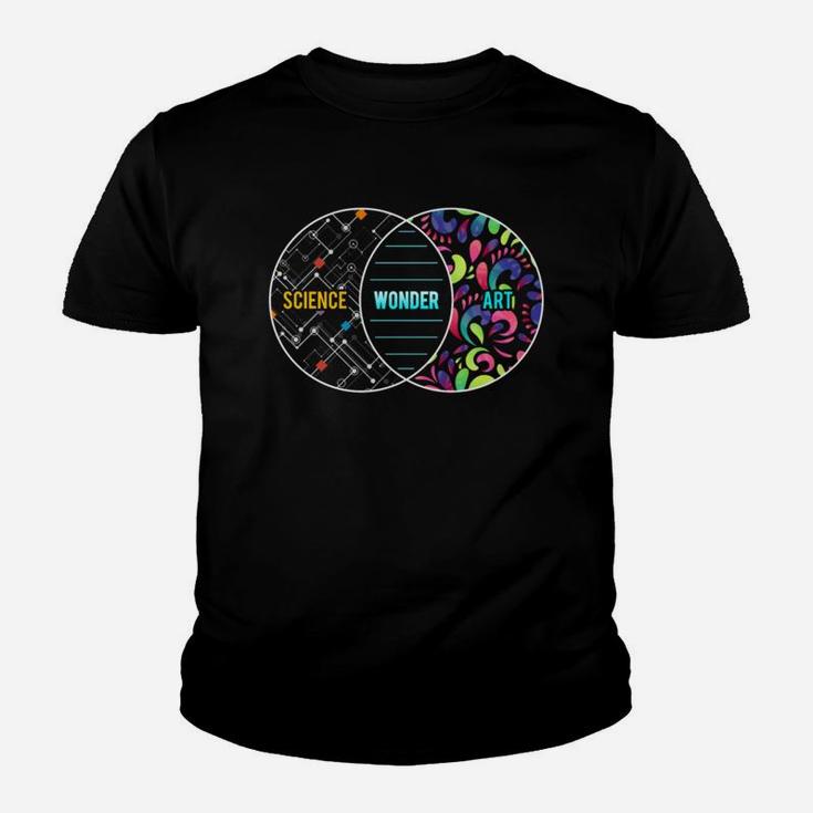 Science Wonder Art Overlapping Circles Gift T-shirt Kid T-Shirt
