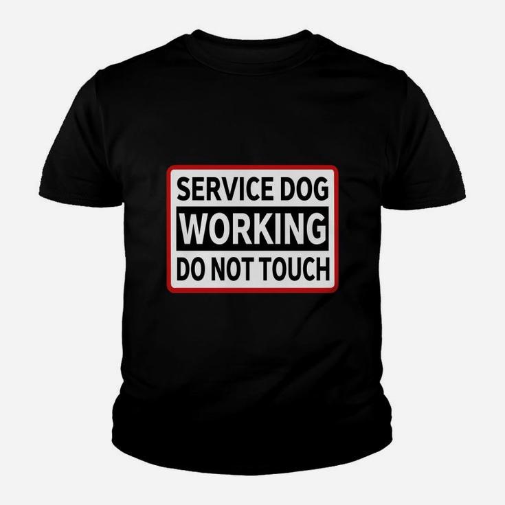 Service Dog Working ss Kid T-Shirt