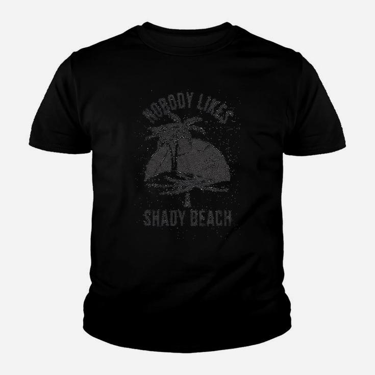 Shady Beach Funny Vacation Funny Vintage Kid T-Shirt