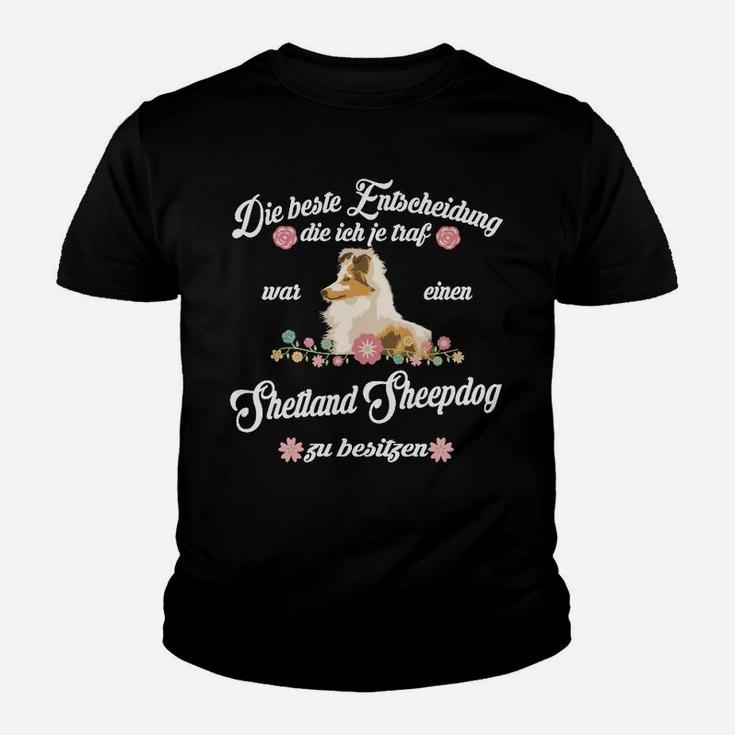 Shetland Sheepd Meine B Entscheidung Kinder T-Shirt