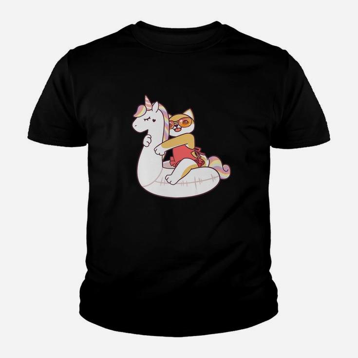 Shiba Inu Dog Bikini Unicorn Float Funny Cute Gift T Shirt Seseable CA