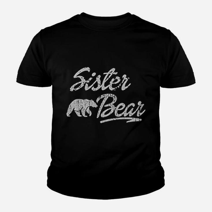 Sister Bear Cub Family Youth Kid T-Shirt