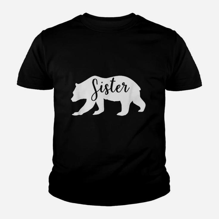 Sister Bear For Women Sister Funny Kid T-Shirt