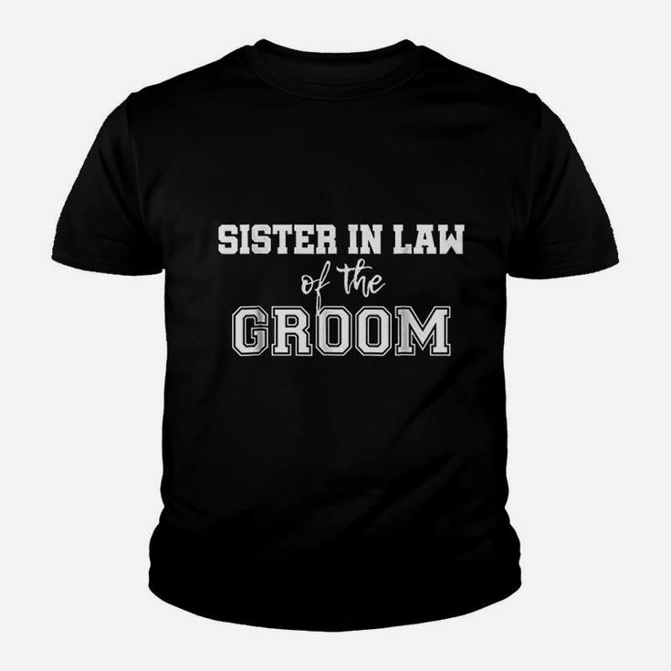 Sister In Law Of The Groom birthday Kid T-Shirt