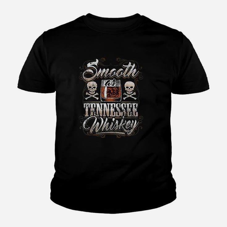 Smooth Tennessee Whiskey Funny Fathers Day Gift Dad Kid T-Shirt