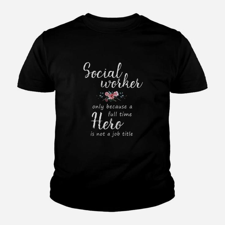 Social Worker For Women Social Work Month Gifts Kid T-Shirt