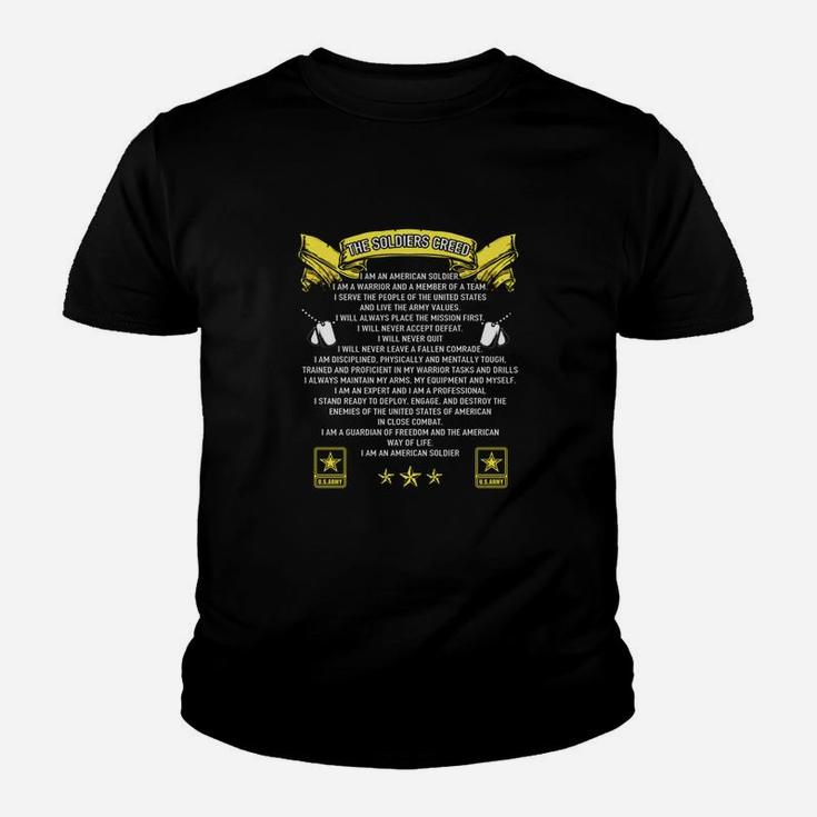Soldiers Creed Kid T-Shirt