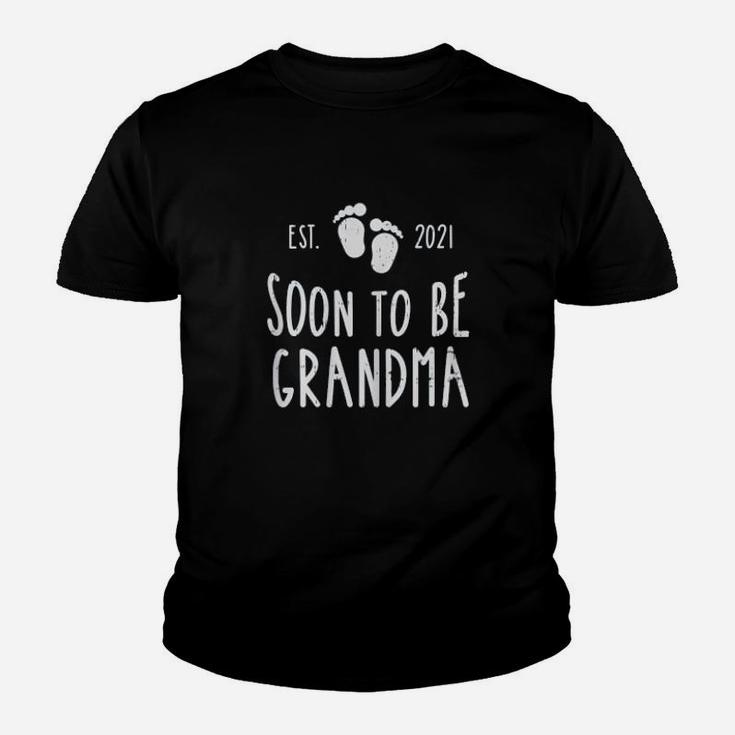 Soon To Be Grandma 2021 Pregnancy Announcement Kid T-Shirt