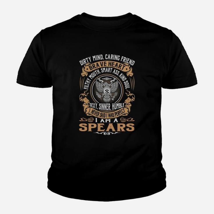 Spears Brave Heart Eagle Name Shirts Kid T-Shirt