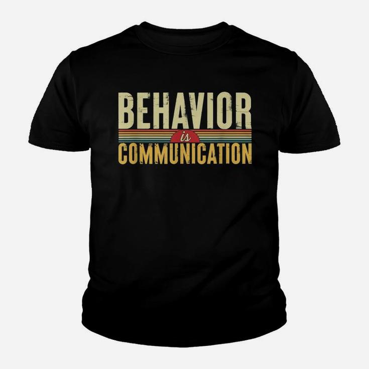 Sped Special Education Behavior Is Communication Vintage Kid T-Shirt