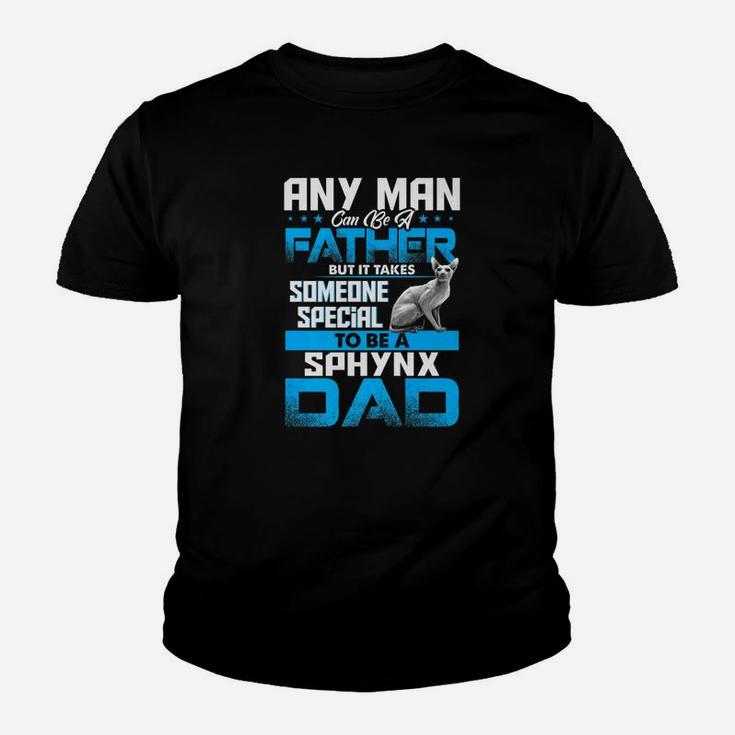 Sphynx Dad Cat Lovers Fathers Day Gif Kid T-Shirt