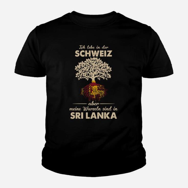 Sri Lanka Meine Wurzeln Kinder T-Shirt