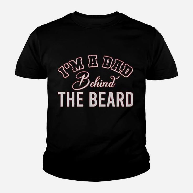 St Patricks Day I Am A Dad Behind The Beard Kid T-Shirt