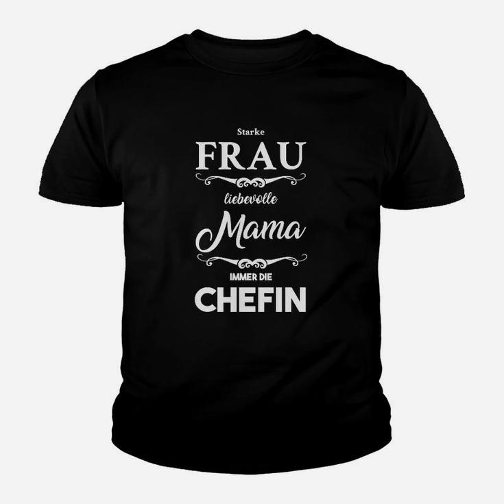 Starke Frau Nur Für Kurze Zeit Kinder T-Shirt