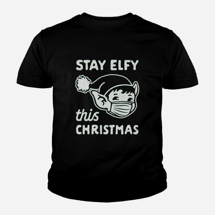 Stay Elfy This Christmas Kid T-Shirt