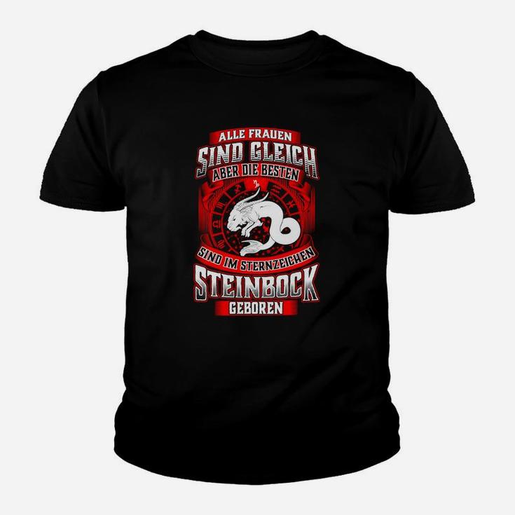 Steinbock Sternzeichen Geburtstag Geburt Kinder T-Shirt