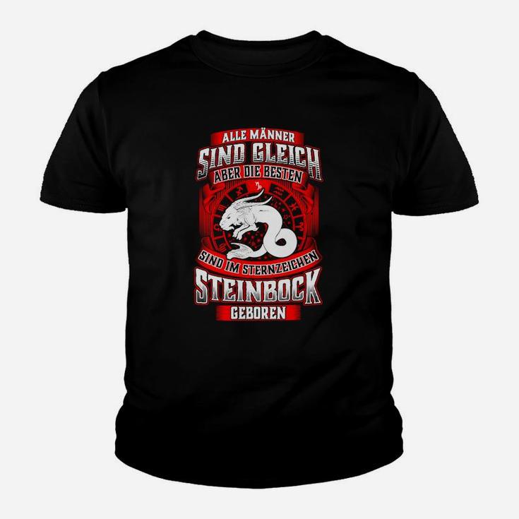 Steinbock Sternzeichen Geburtstag Geburt Kinder T-Shirt