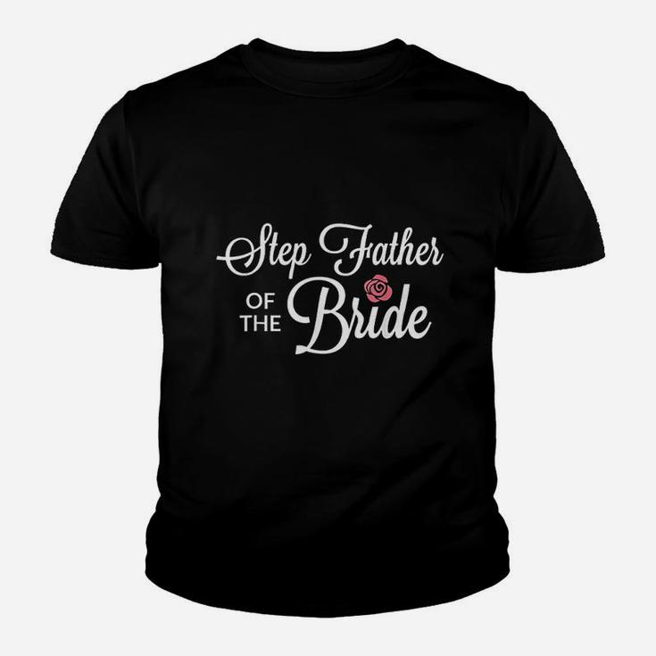 Step Father Of The Bride Wedding Party Kid T-Shirt
