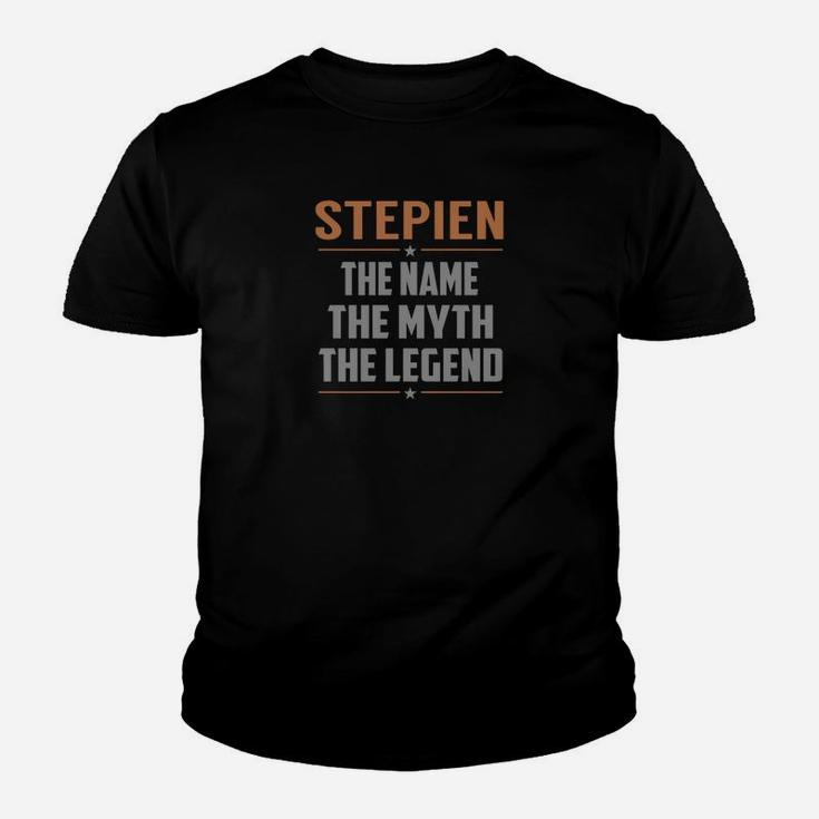Stepien The Name The Myth The Legend Name Shirts Youth T-shirt