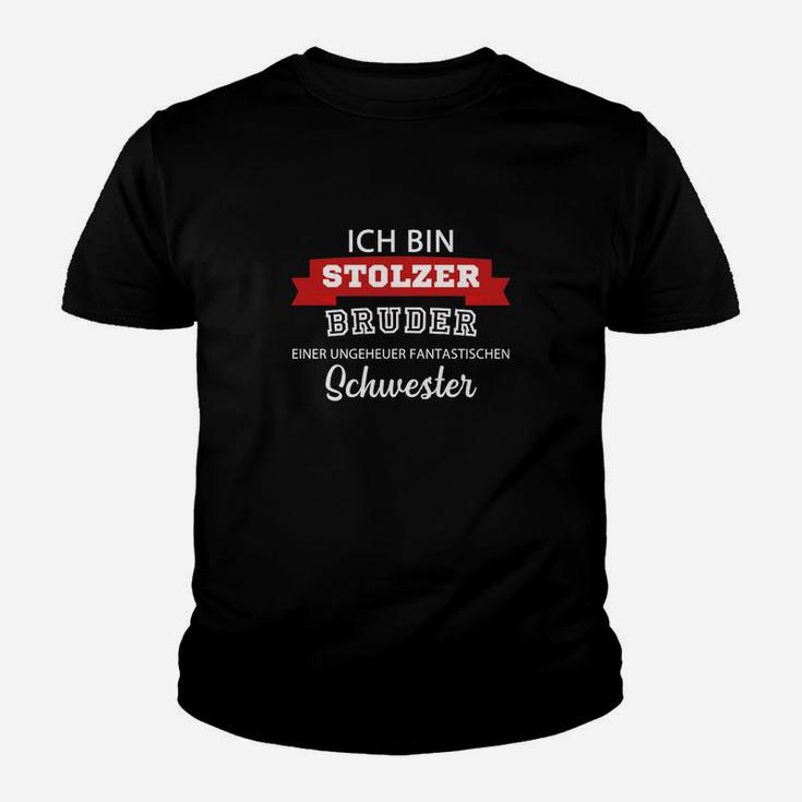 Stolzer Bruder Geschenk Von Schwestern Kinder T-Shirt