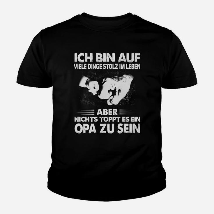 Stolzer Opa Kinder Tshirt, Spruch über das Großvatersein