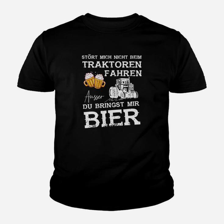 Stört Mich Nicht Beim Tractor Kinder T-Shirt