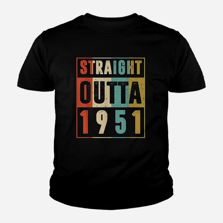 Straight Outta 1951 Vintage 71 Year Old 71st Birthday Gift  Kid T-Shirt