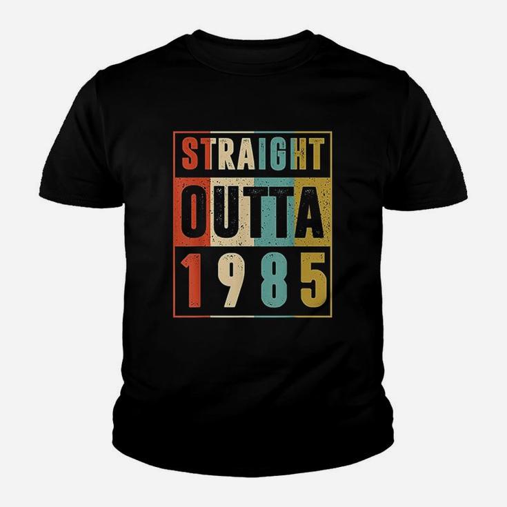 Straight Outta 1985 Vintage 37 Year Old 37th Birthday Gift  Kid T-Shirt