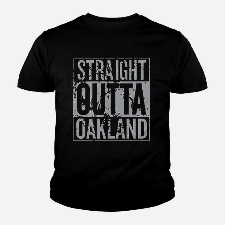 Straight Outta Hometown Pride Football Fan Kid T-Shirt
