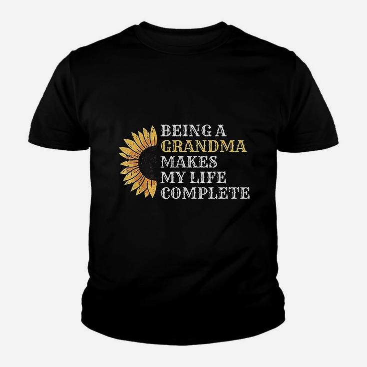 Sunflower Gam Gam Quote Inspirational Grandma Gift Kid T-Shirt