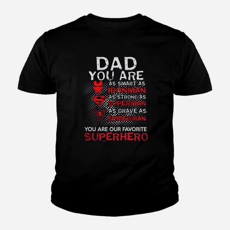 Superdad Superdad Tshirt Men Super Dad Shirt Dad Superhero Kid T-Shirt
