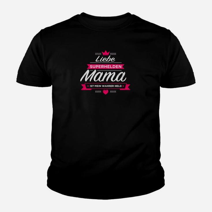 Superhelden Mama Muttertags Kinder T-Shirt