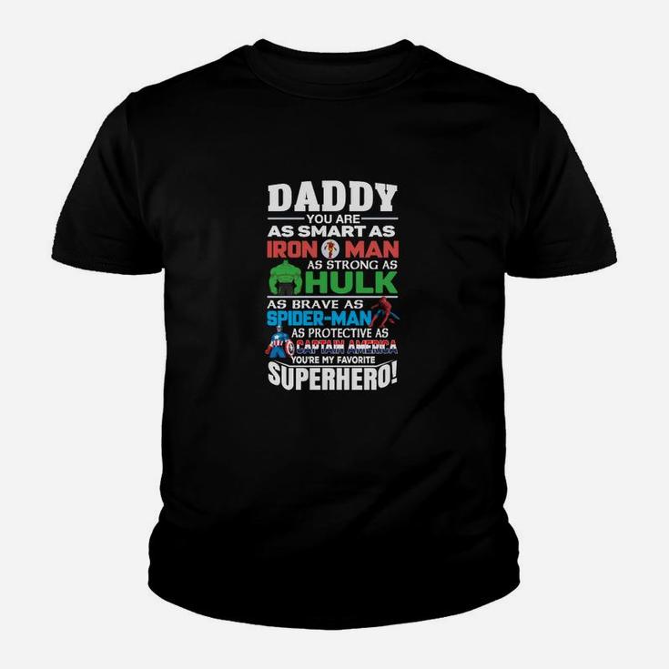 Superhelden Super-Daddy Kinder Tshirt, Inspirierend für Väter