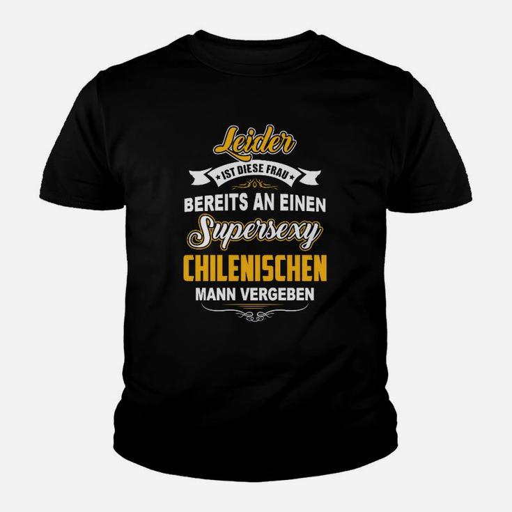 Supersexy Chilenischer Mann Kinder Tshirt, Liebeserklärung für Frauen