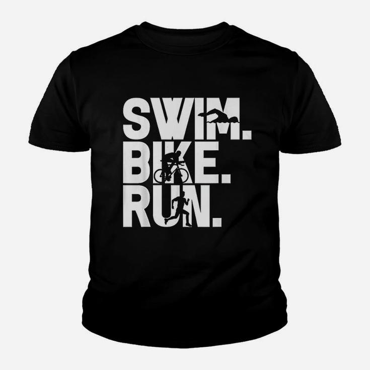 Swim Bike Run Triathlon Triathlete Athletics Gift Sweat Shirt