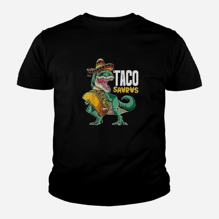 Tacosaurus Taco Cinco De Mayo Kids Boys Dinosaur T Rex Kid T-Shirt