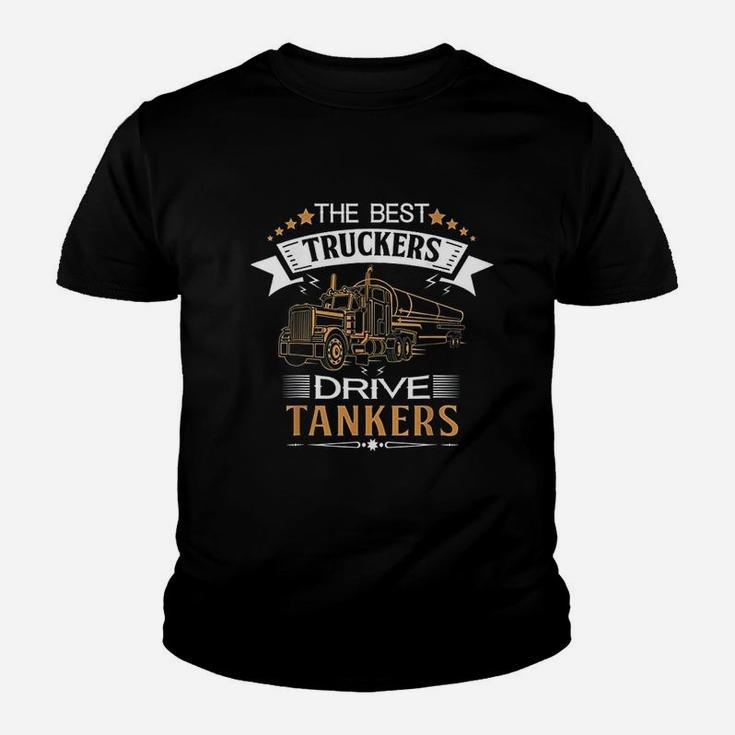 Tanker Gas Truck Tank Driver Gift For Best Truckers Youth T-shirt