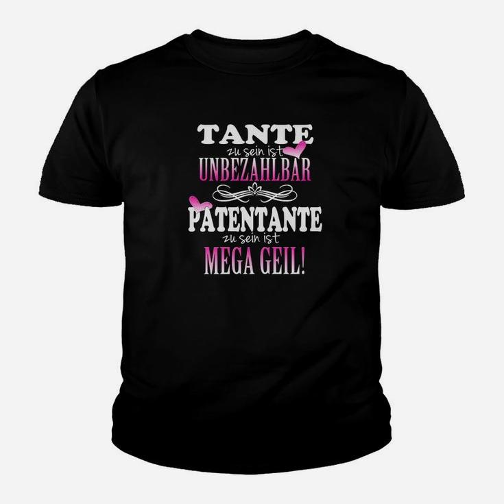 Tante Unbezahlbar Patentante Megageil Kinder T-Shirt