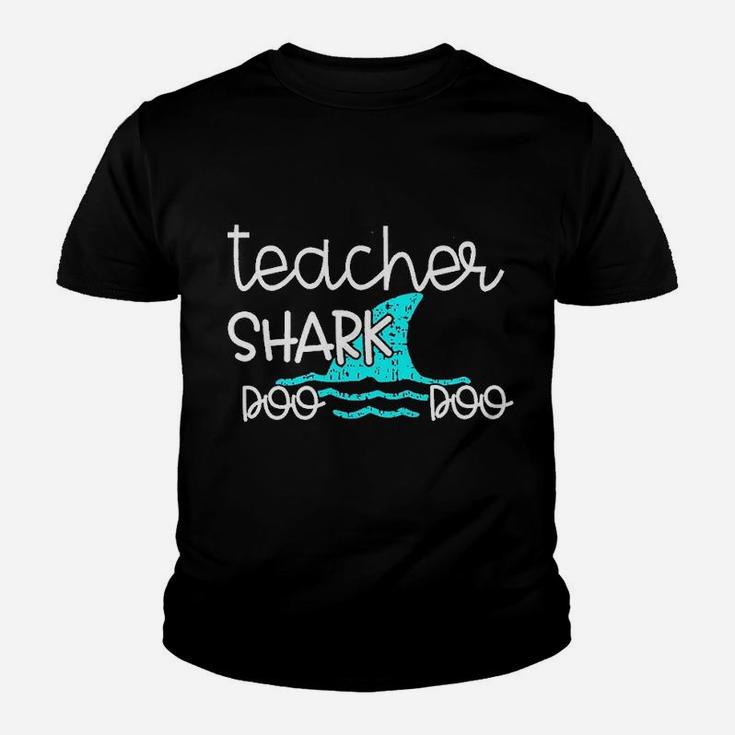 Teacher Shark Doo Doo Funny Graphics Kid T-Shirt