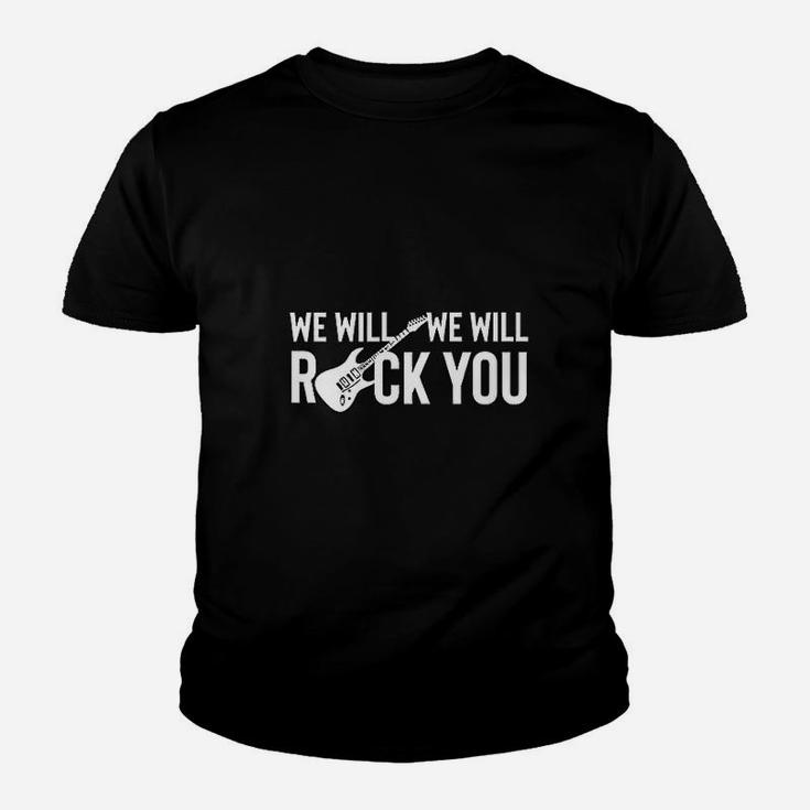 Teachers Abcd Rock Graphic Back To School Kid T-Shirt
