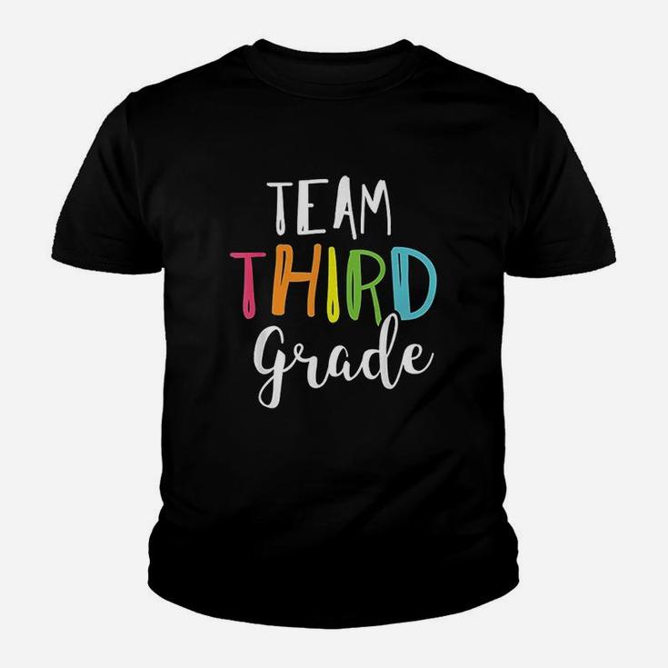 Team 3rd Third Grade Teacher Back To School Kid T-Shirt