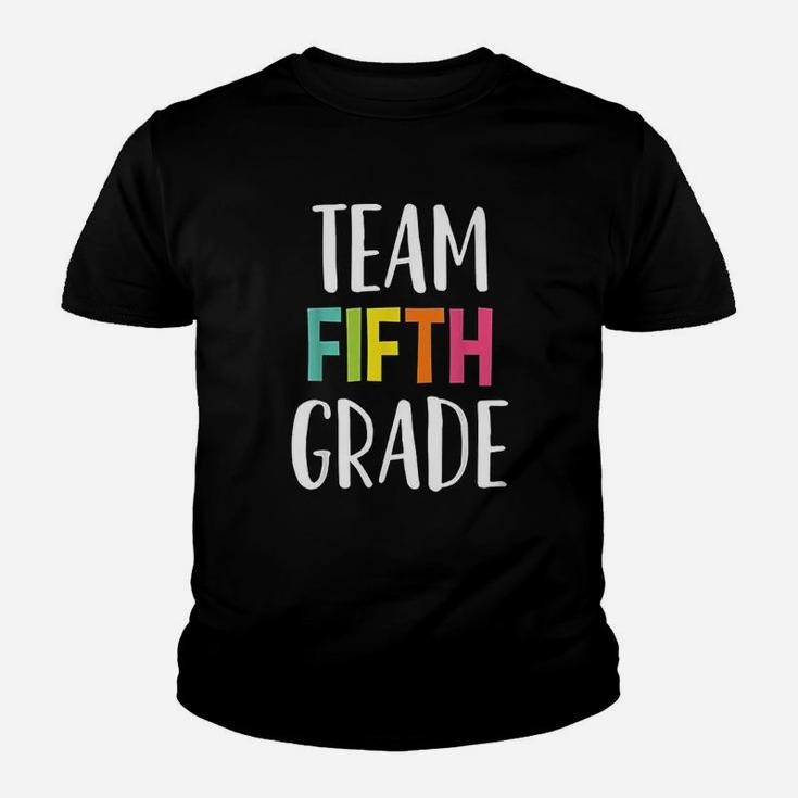 Team 5th Fifth Grade Teacher Back To School Gift Kid T-Shirt