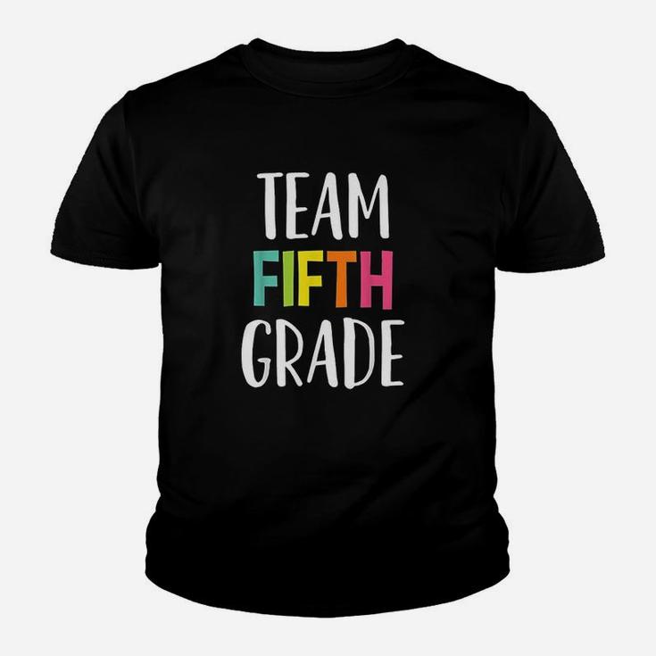 Team 5th Fifth Grade Teacher Back To School Kid T-Shirt