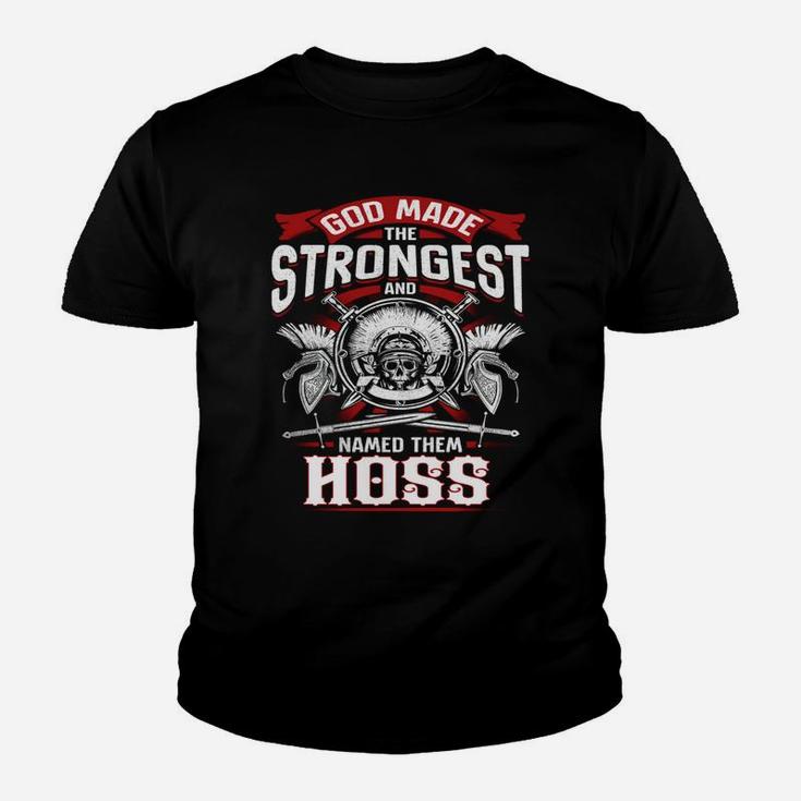Team Hoss Lifetime Member Legend -hoss T Shirt Hoss Hoodie Hoss Family Hoss Tee Hoss Name Hoss Lifestyle Hoss Shirt Hoss Names Kid T-Shirt