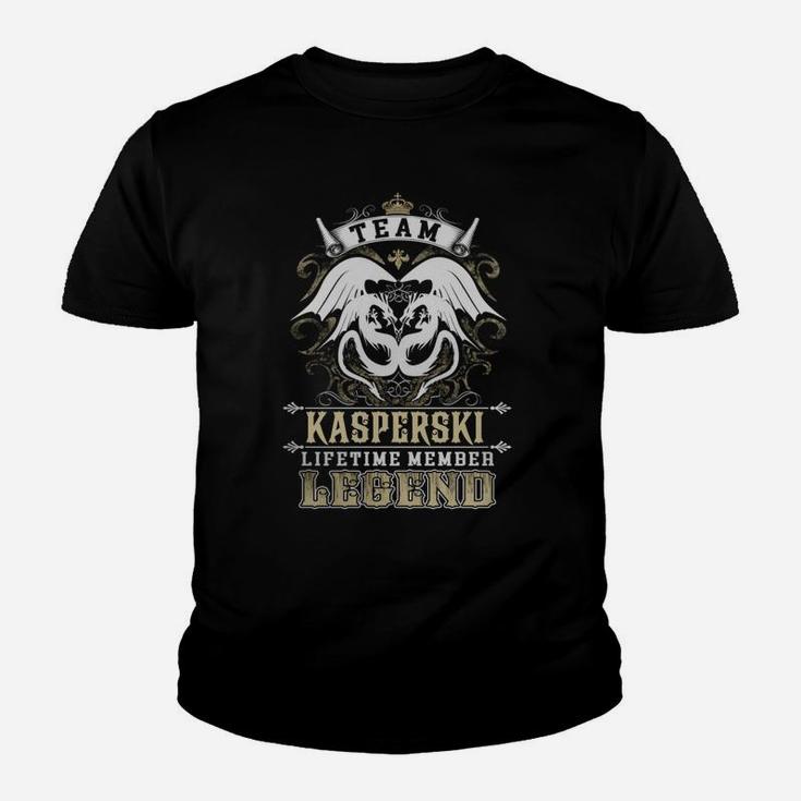 Team Kasperski Lifetime Member Legend -kasperski T Shirt Kasperski Hoodie Kasperski Family Kasperski Tee Kasperski Name Kasperski Lifestyle Kasperski Shirt Kasperski Names Kid T-Shirt