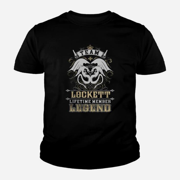 Team Lockett Lifetime Member Legend -lockett T Shirt Lockett Hoodie Lockett Family Lockett Tee Lockett Name Lockett Lifestyle Lockett Shirt Lockett Names Kid T-Shirt